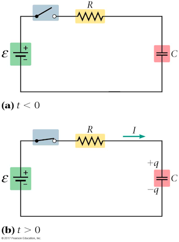 charging capacitor diagram