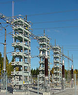 This bank of high voltage capacitors helps to manage the distribution of electric power.  From ABB.com