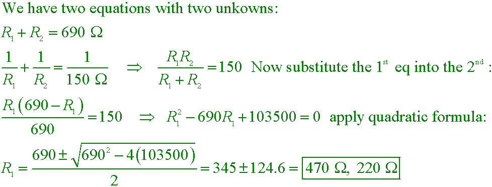 solution equation