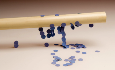 rod attracting paper bits