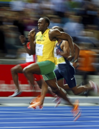 Usain Bolt world record 100-m run