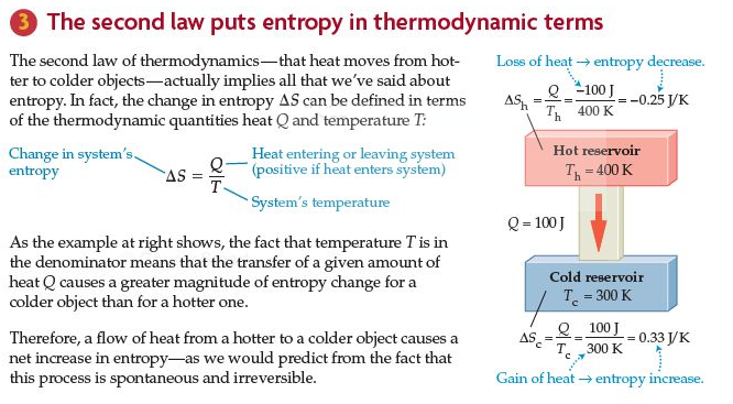 Walker 4e Physics in Perspective: Entropy