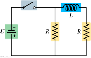 inductor branched circuit