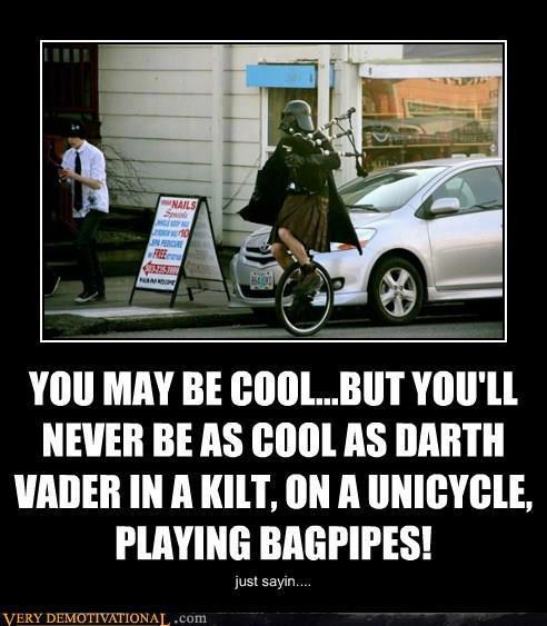 Darth Vader unicycle joke