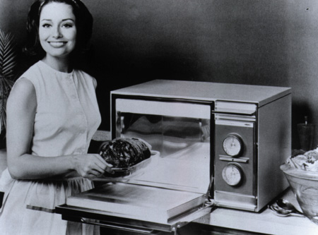 vintage microwave oven