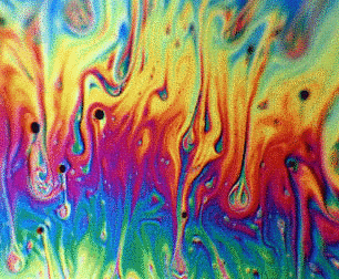 soap bubble colors